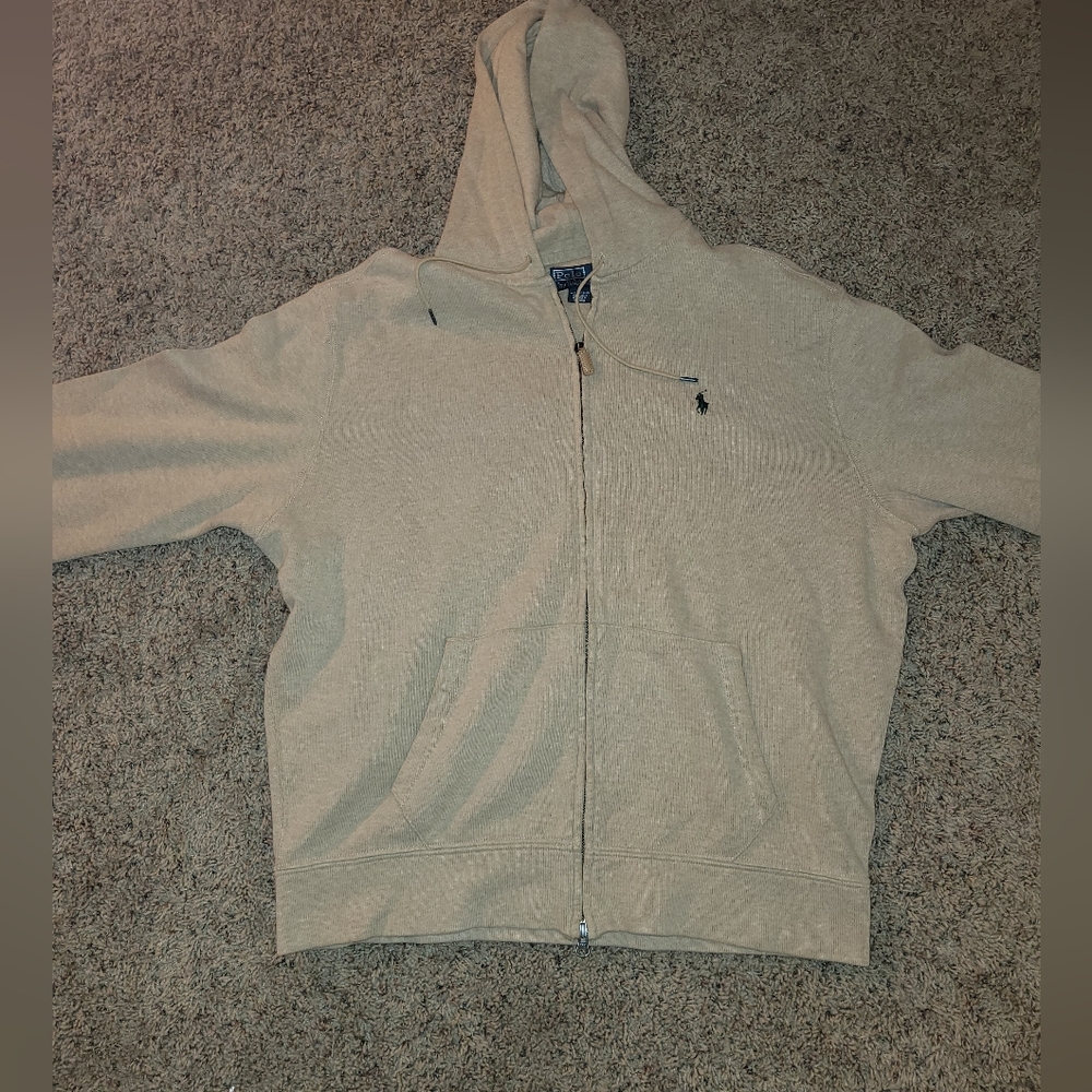 Ralph lauren polo zip up hoodie